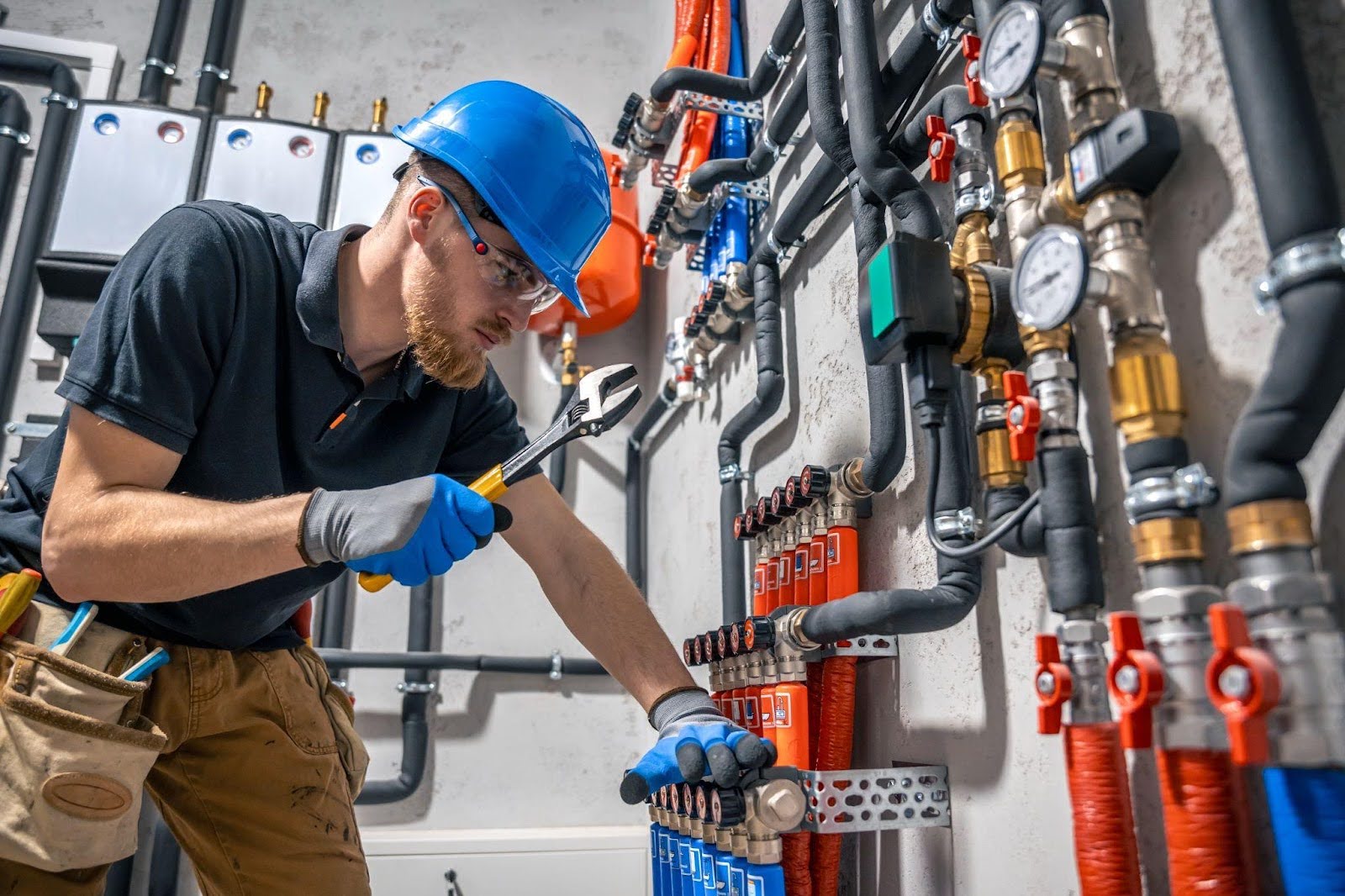 Remodel Plumbing in B and E