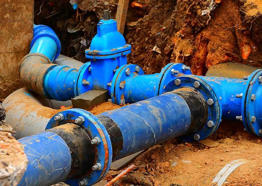 Sewer Line Replacement in B and E
