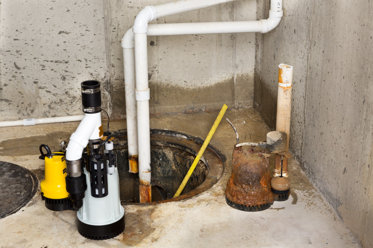 Sump Pump Installation in B and E